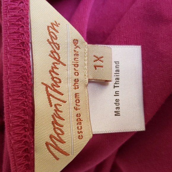 Pink Front Crossed Top. Scrunched - Picture 4 of 10